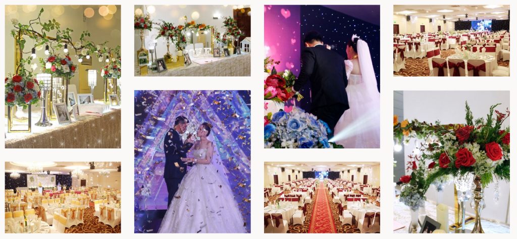 TRANG CHỦ Hình ảnh tiệc cưới đẹp