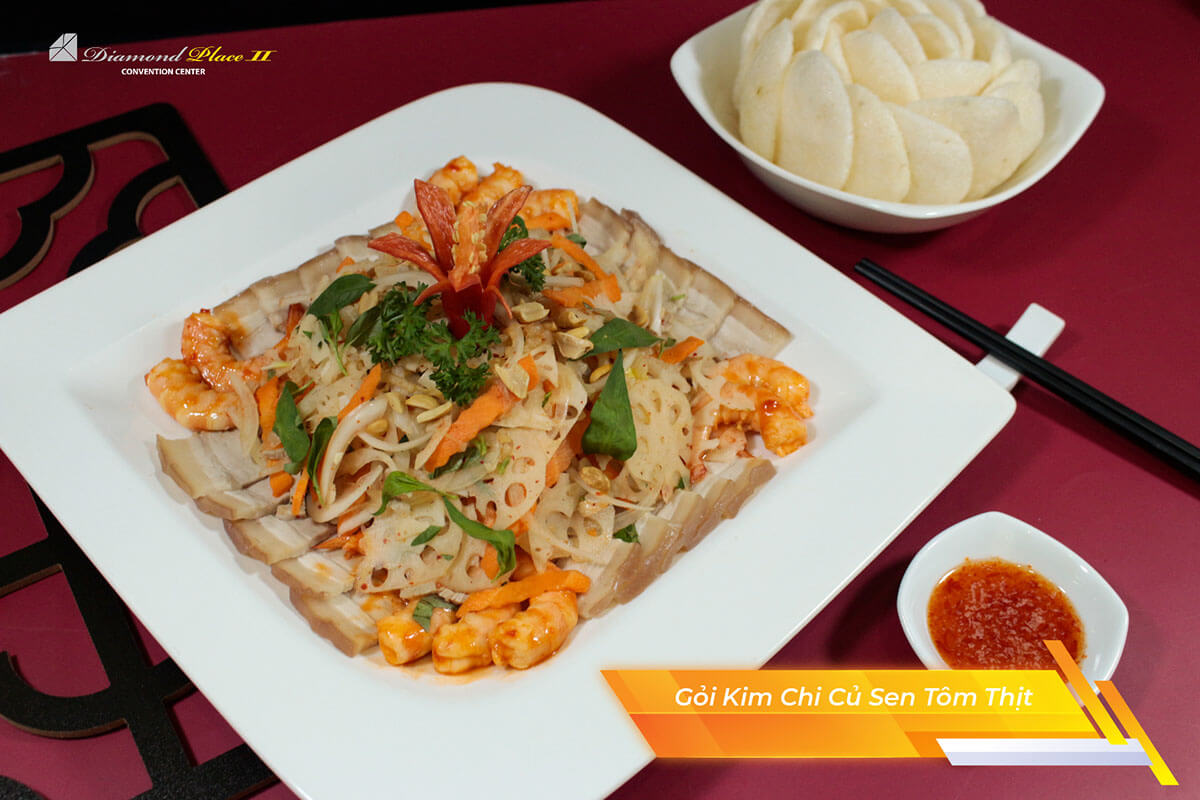 SET 2 Thực đơn tiệc cưới tại Diamond Place II