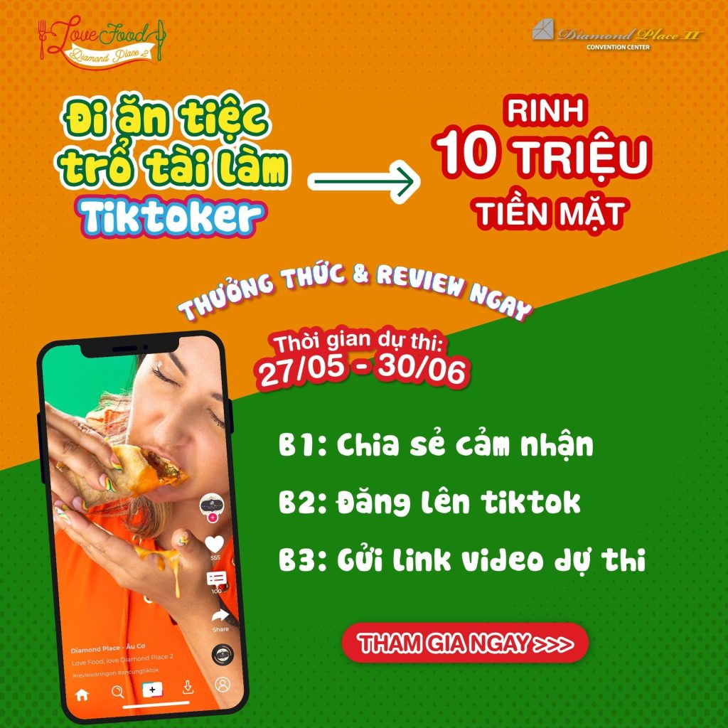 Review món ăn nhận giải thưởng tại Diamond Place 2