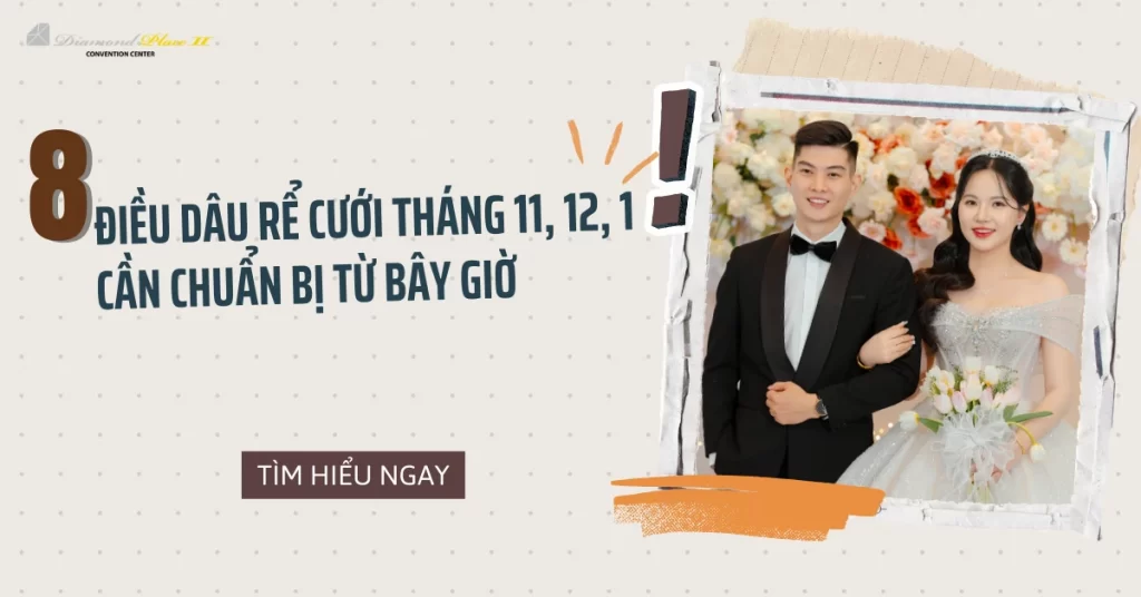 8 điều dâu rể sắp cưới cần chuẩn bị từ bây giờ