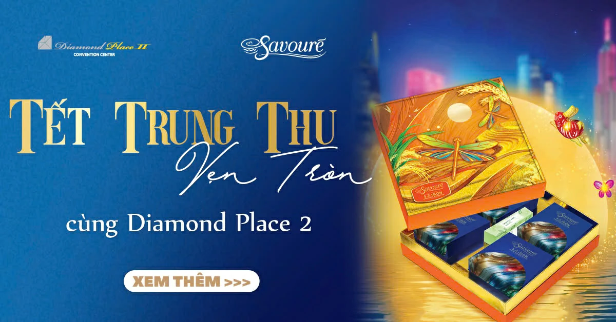 Qùa tặng bánh trung thu từ Diamond Place 2 - Savouré Bakery