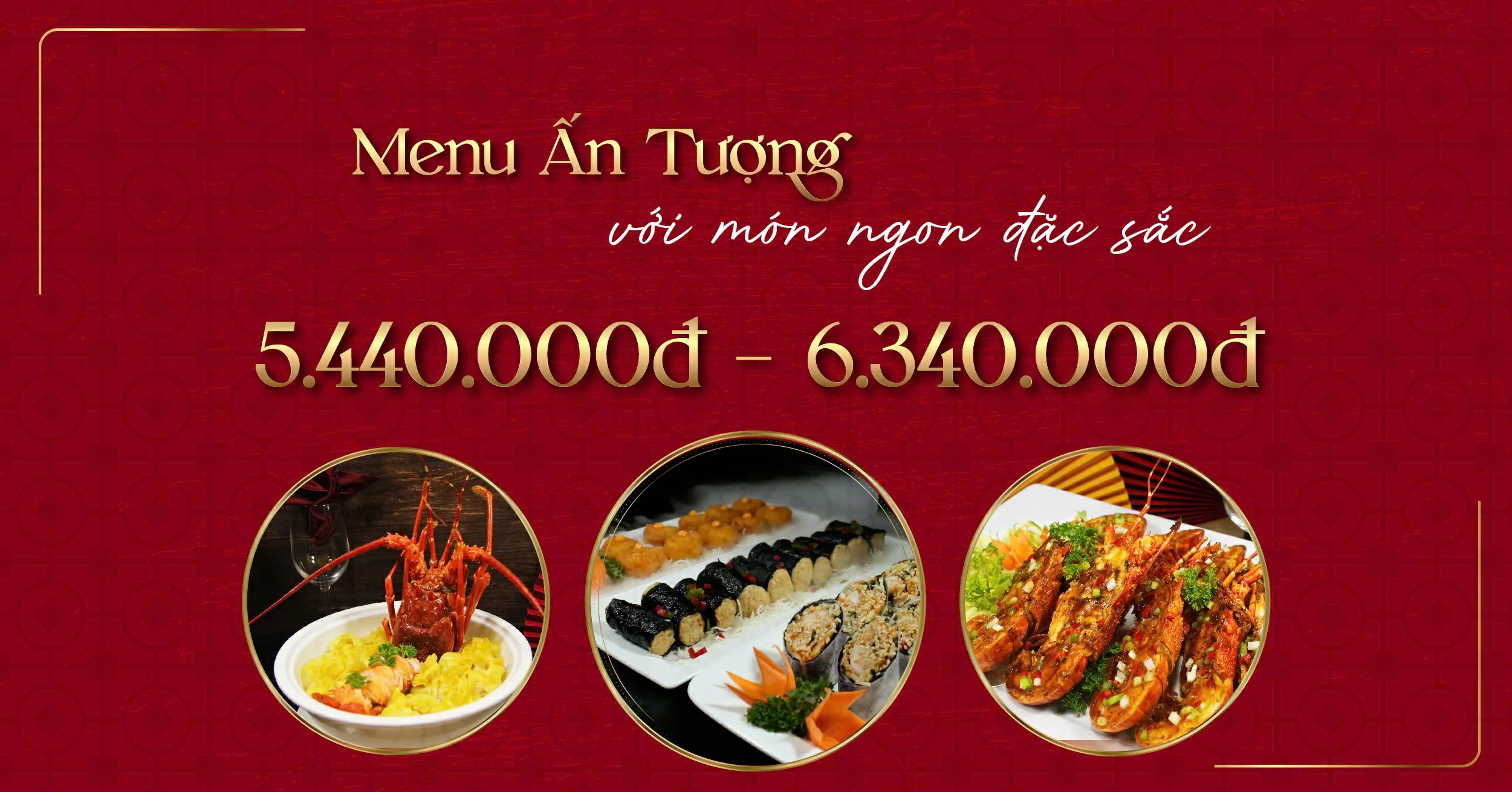 Menu tiệc cưới tại nhà hàng tiệc cưới diamond place 2