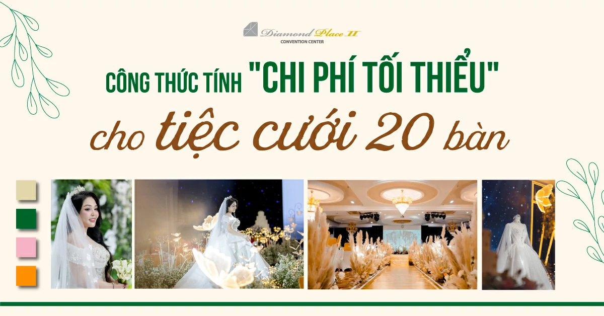 Cần chuẩn bị bao nhiêu tiền để tổ chức đám cưới