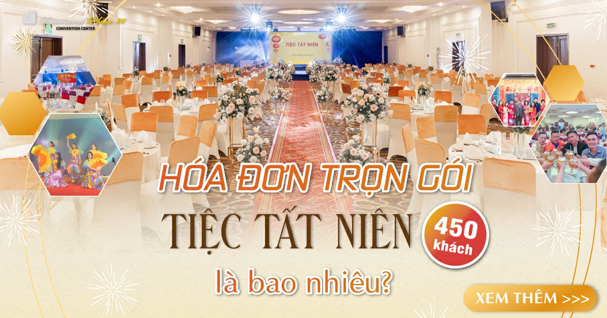 Chi phí tiệc tất niên trọn gói tại nhà hàng Diamond Place 2