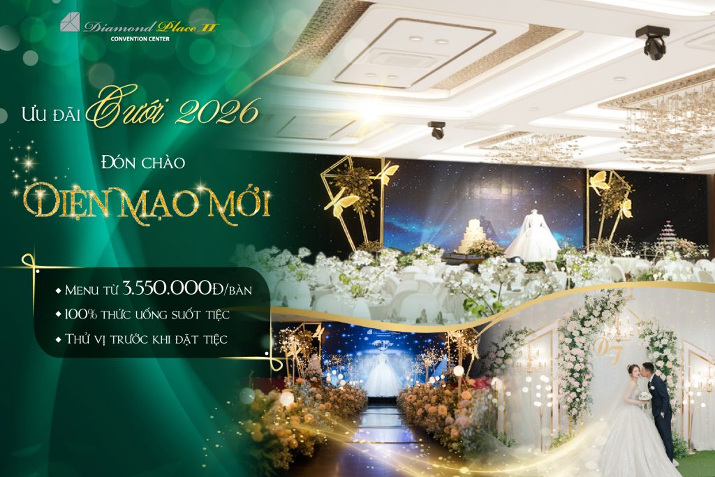 Ưu đãi tiệc cưới Diamond Place 2