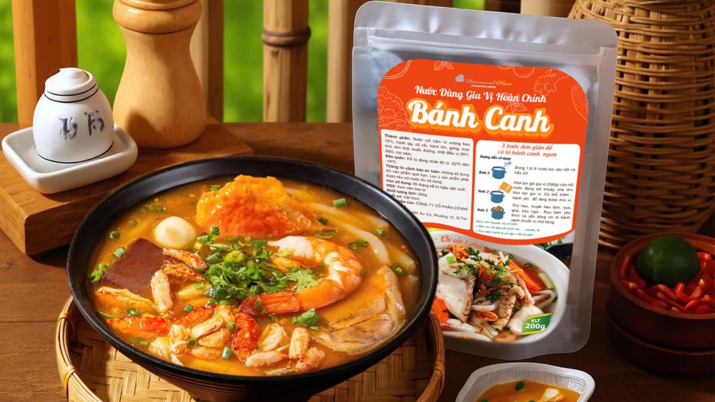 Món Ăn Nhanh Cho Người Bận Rộn – Chỉ Cần 5 Phút Là Có Ngay Bữa Ăn Ngon Nước dùng Bánh canh