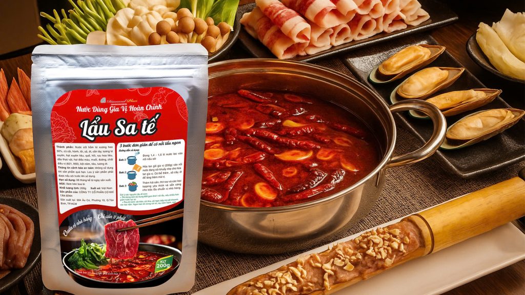 Món Ăn Nhanh Cho Người Bận Rộn – Chỉ Cần 5 Phút Là Có Ngay Bữa Ăn Ngon Nước lẩu Sa tế