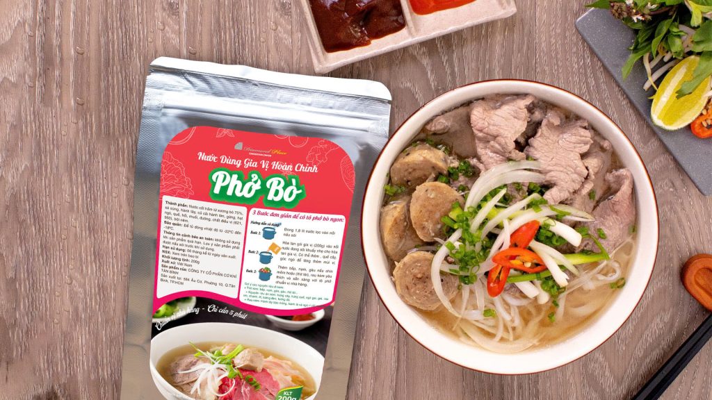 Món Ăn Nhanh Cho Người Bận Rộn – Chỉ Cần 5 Phút Là Có Ngay Bữa Ăn Ngon Nước dùng Phở bò
